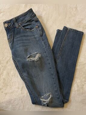 RSQ Jeans Distressed Ibiza Skinny Jeans size 3